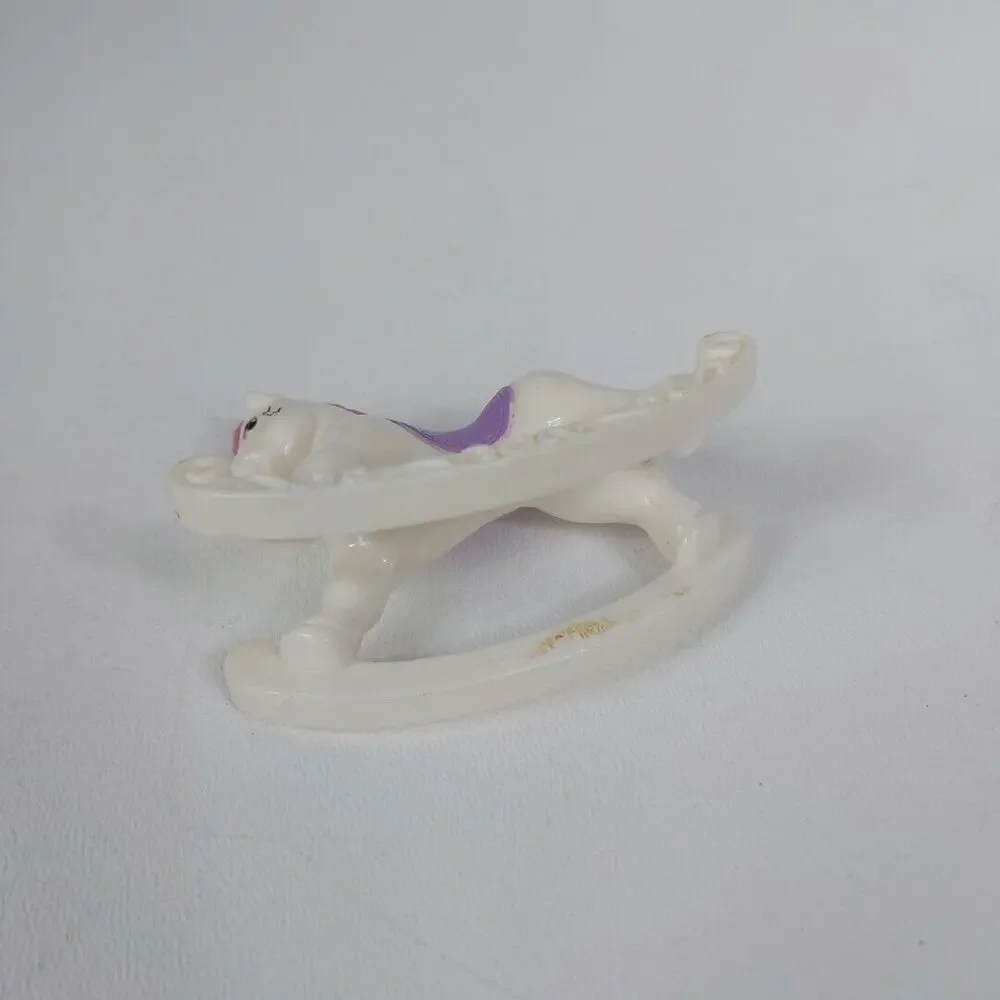 Mattel 2004 Doll House Furniture White Pink Rocking Horse Loving‎ Family